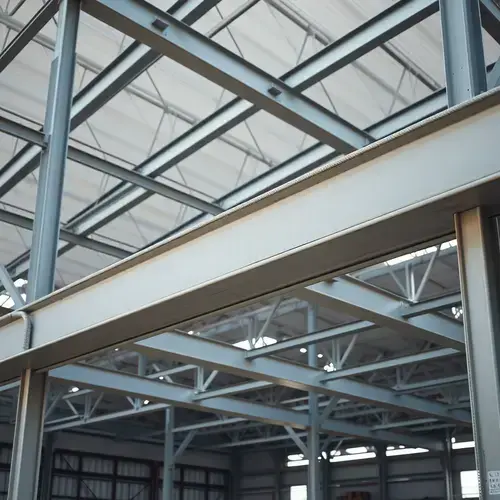 Completed steel structure project