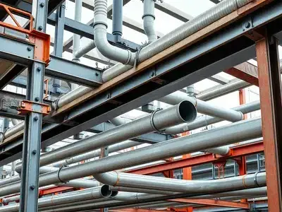 Industrial pipe rack