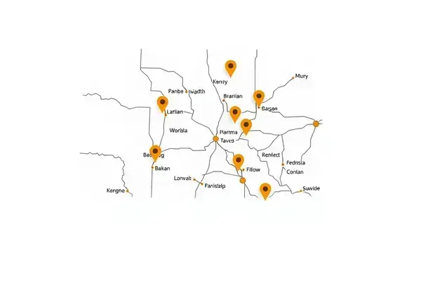 South Dakota service area